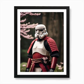 Stormtroopers Wearing Samurai Kimono (17) Art Print
