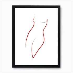Ardor Nv11 Abstract Nude Art Print