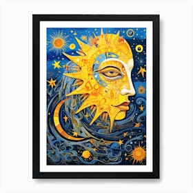 The Sun Celestial 1 Art Print