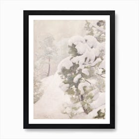 Winter Landscape (1926), Pekka Halonen Art Print