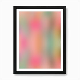 Colors Blooming | 07 – Aura Gradient Art Print