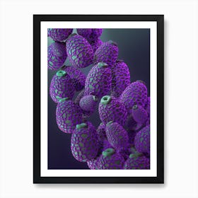 Pollen Grains Fabaceae Art Print