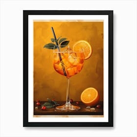 Aperol Spritz Art Print 121 Art Print