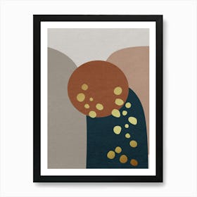 Abstract Boho Print Art Print