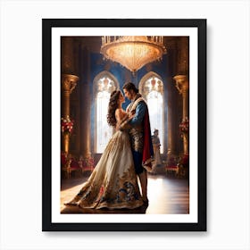 rhythm of king and queen Art Print