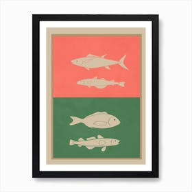 Fishes 1 Art Print