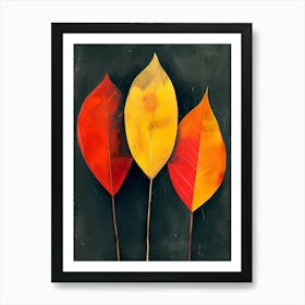 Autumn Leaves 6 Art Print