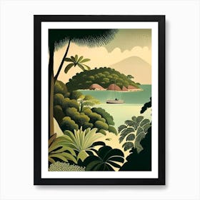 Virgin Islands Rousseau Inspired Tropical Destination Art Print