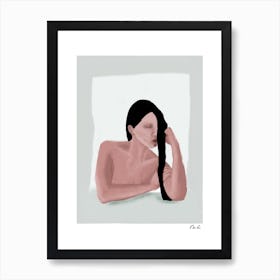 Tired Art Print