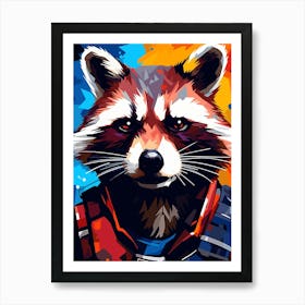 Rocket Raccoon 1 Art Print