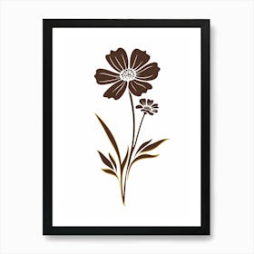 Cosmos Flower Art Print