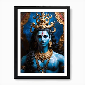 Lord Shiva 1 Art Print