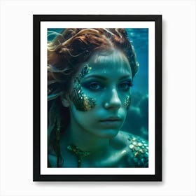 Mermaid-Reimagined 93 Art Print