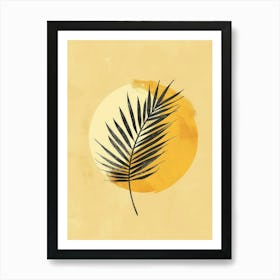 Palm Leaf 1 Art Print