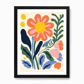 Flower Painting 2 Art Print