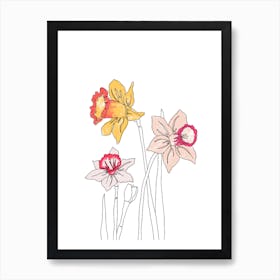 Daffodils Art Print