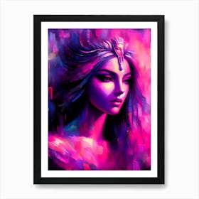 Cleopatra Portrait Artwork 144 Art Print