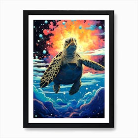 Sea Turtle 1 Art Print