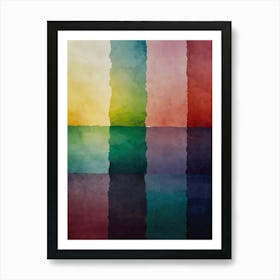 Abstract Watercolor Painting 13 Art Print