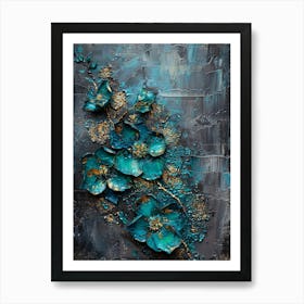 Abstract Of Flowers 6 Art Print