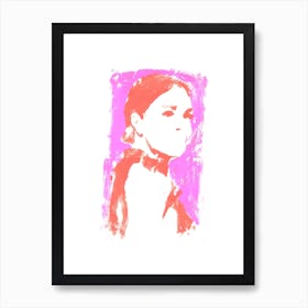 Pink Jm Art Print