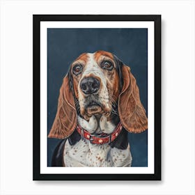 Basset Hound 4 Art Print