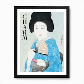 Charm. Japanese Art Print