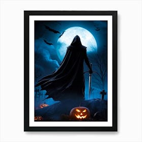 Halloween Night Art Print