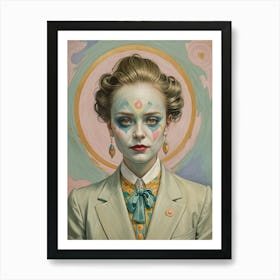 'The Clown' Art Print