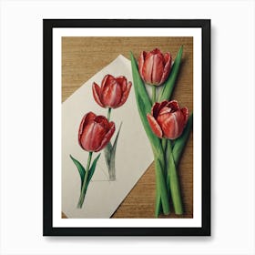 Tulips 4 Art Print