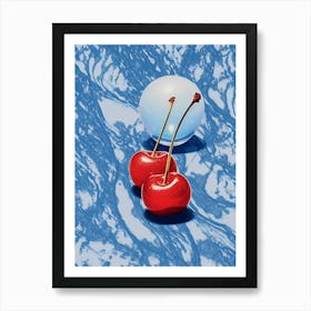 cherries 1 Art Print