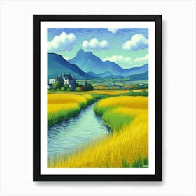 Scottish Countryside Art Print