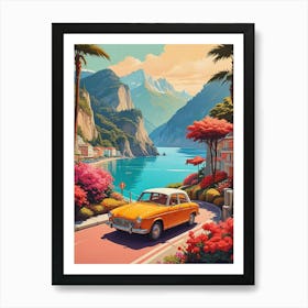 Vintage Travel Posters (3) Art Print