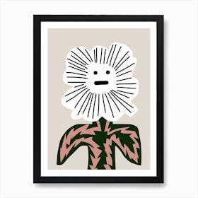 Emoji Bloom Art Print