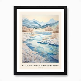 Plitvice Lakes National Park Croatia 1 Poster Art Print