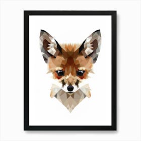 Fox Print Art Print