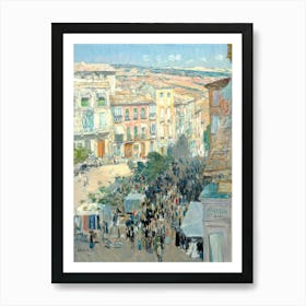 View Of A Southern French City (1910), Frederick Childe Hassam Art Print