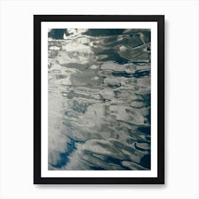 Abstract Water Pattern Art Print