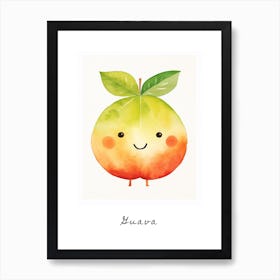 Friendly Kids Guava Poster Art Print