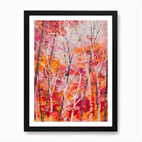 Birch Trees 8 Art Print