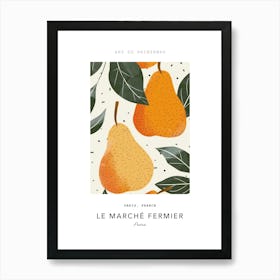 Pears Le Marche Fermier Poster 4 Art Print