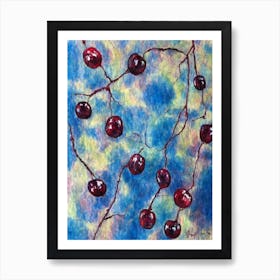 Cranberry Classic 2 Fruit Art Print