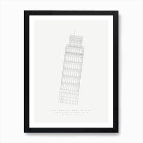 The Leaning Tower Art Print