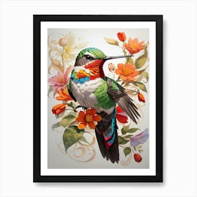 Hummingbird Art Print