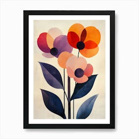 Flowers In A Vase 13 Art Print