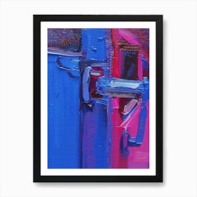 Blue Door 78 Art Print