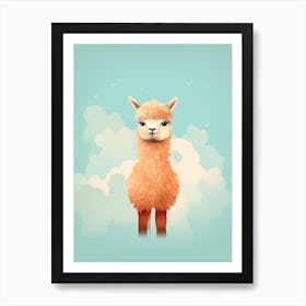 Baby Cria Scandinavian Style Illustration 1 Art Print