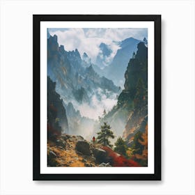 Mountain Landscape Art Print