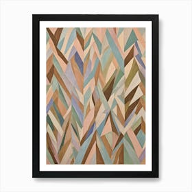 Zigzag Art Print