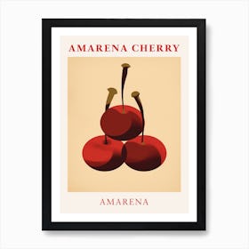 Amarena Cherry Art Print